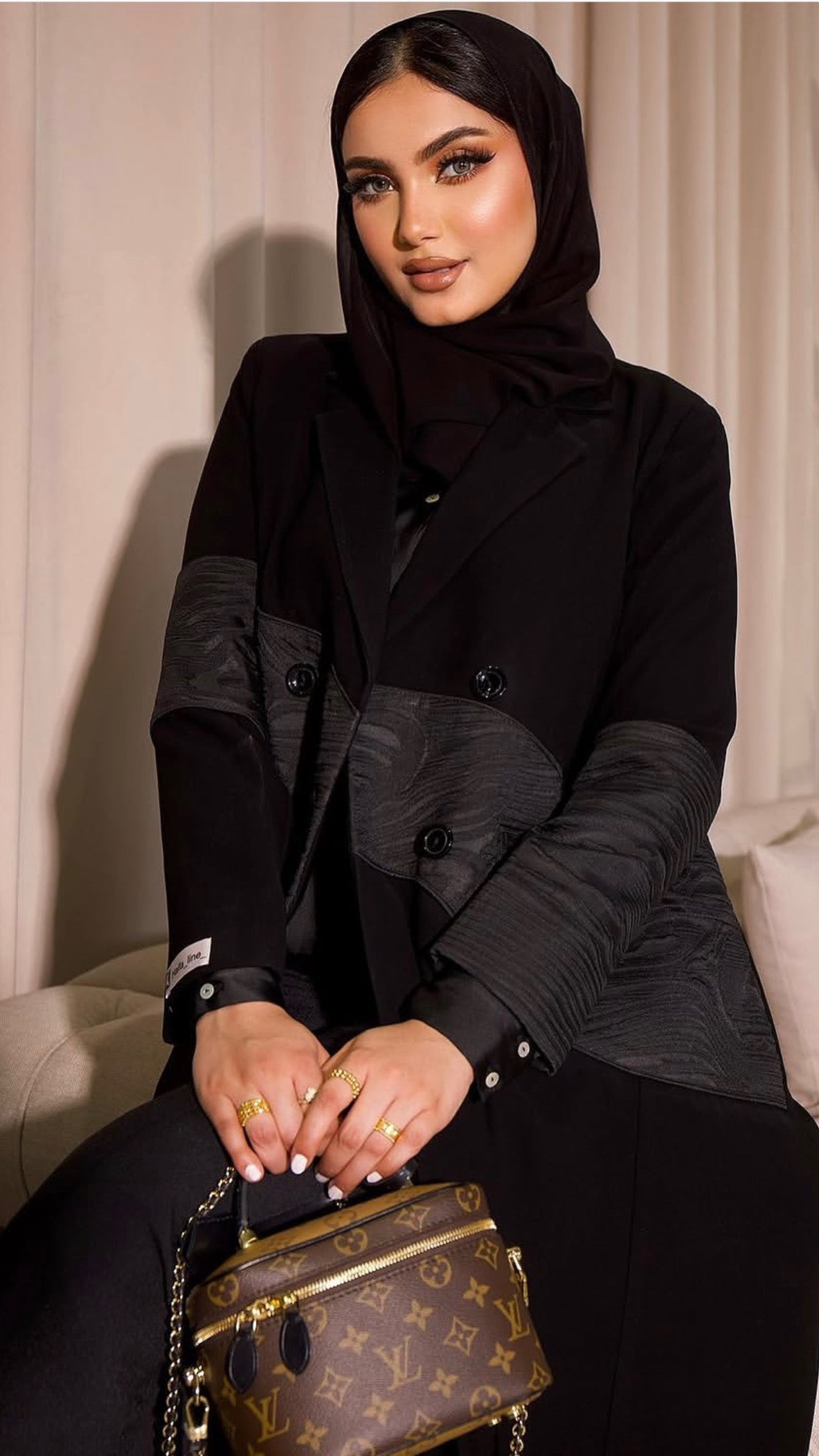 عبايه امواج