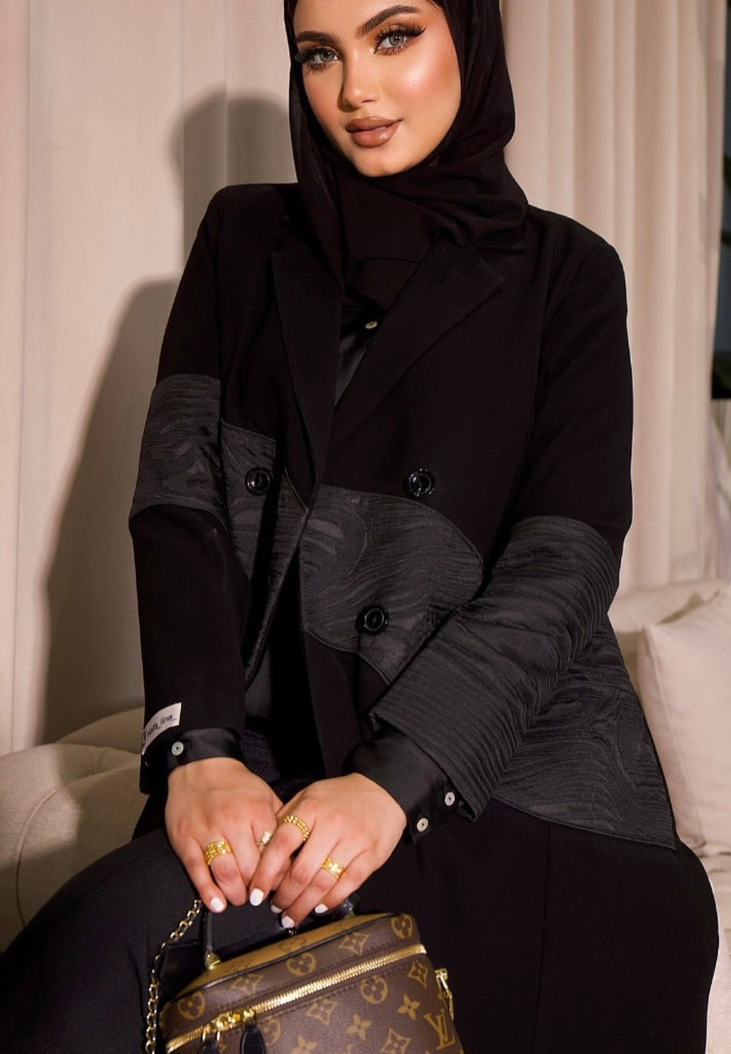 عبايه امواج